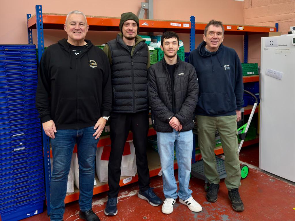 Sabrina Support of the Worcester Foodbank